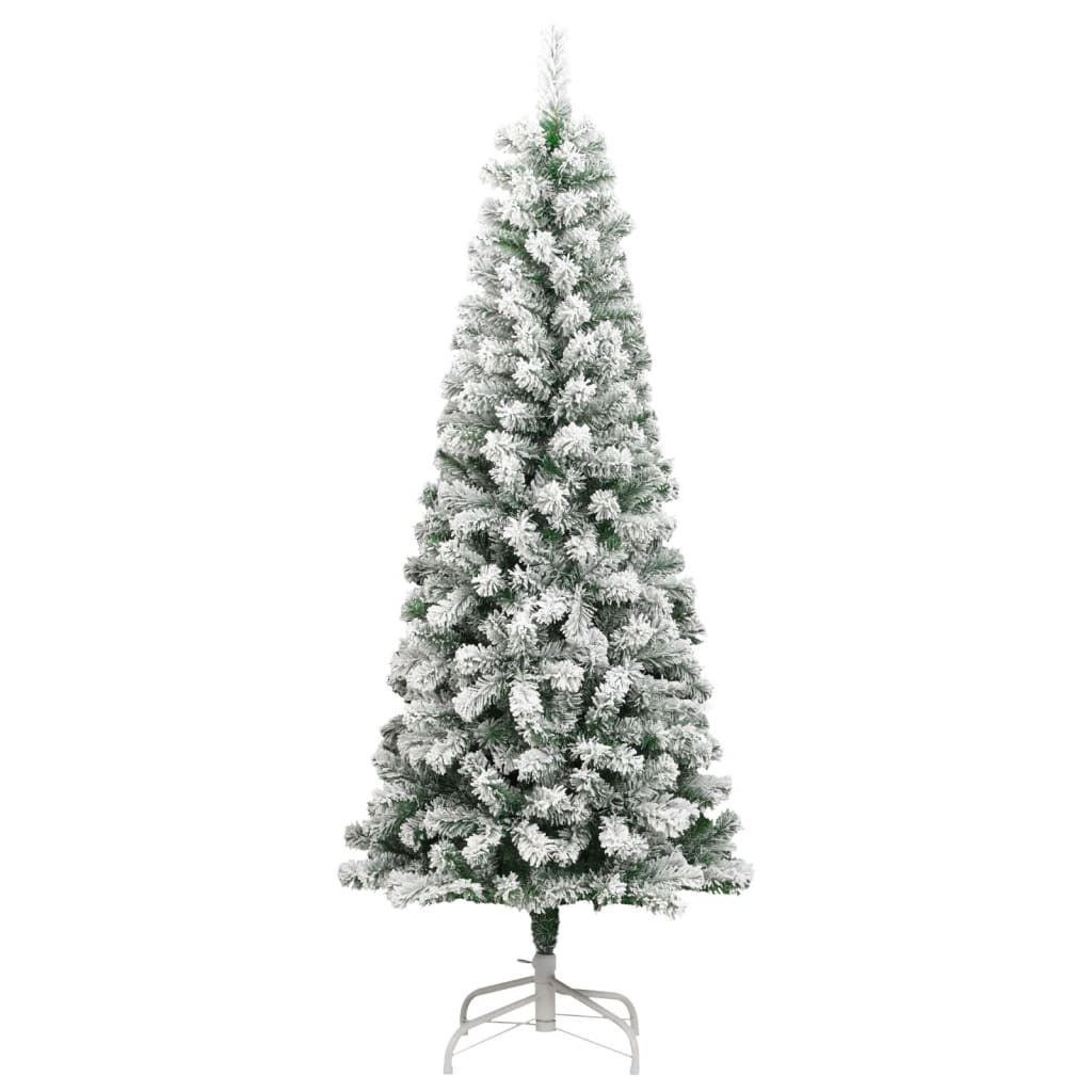 Vidaxx künstlicher Weihnachtsbaum mit Scharnieren und Schnee 240 cm