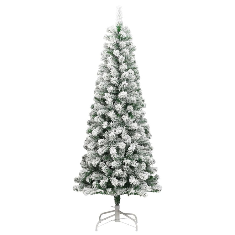 Vidaxx künstlicher Weihnachtsbaum mit Scharnieren und Schnee 240 cm