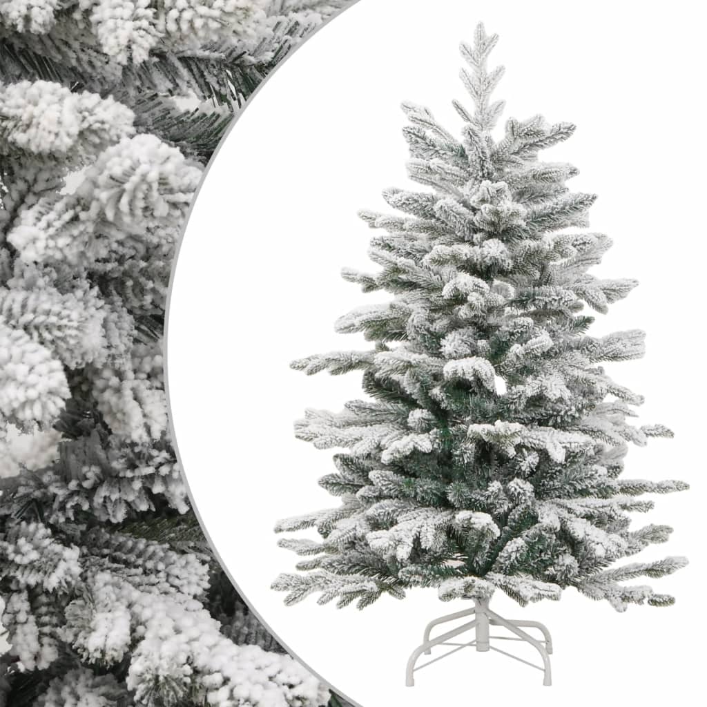 Vidaxx künstlicher Weihnachtsbaum mit Scharnieren und Schnee 150 cm
