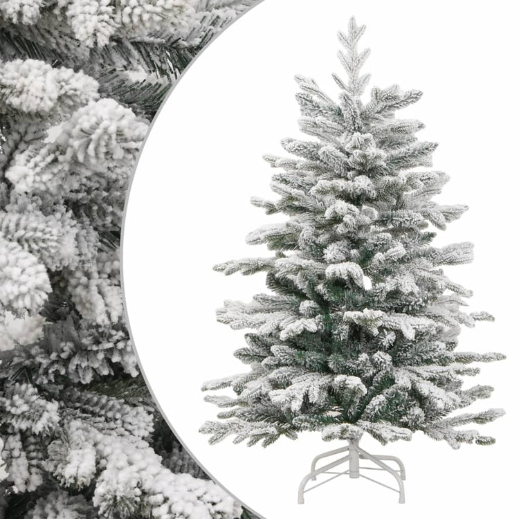 Vidaxx künstlicher Weihnachtsbaum mit Scharnieren und Schnee 150 cm