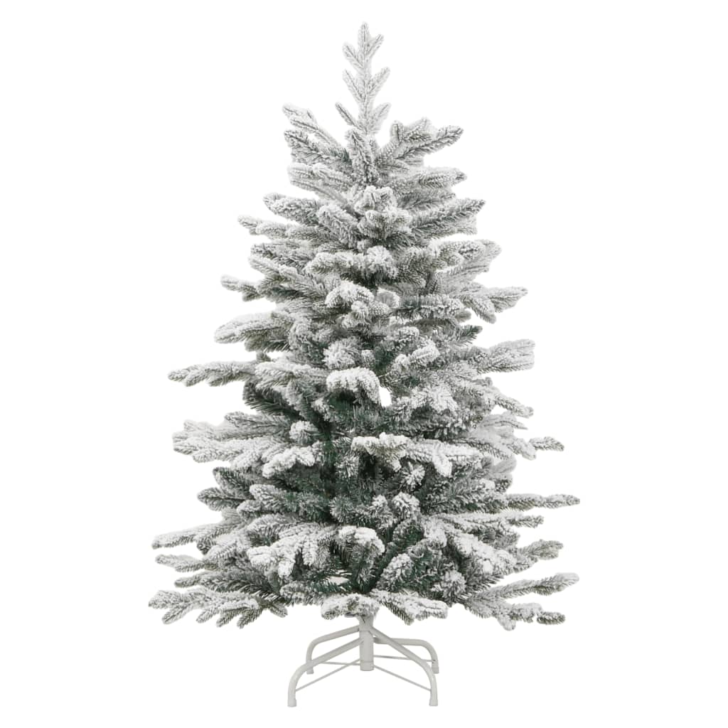 Vidaxx künstlicher Weihnachtsbaum mit Scharnieren und Schnee 150 cm