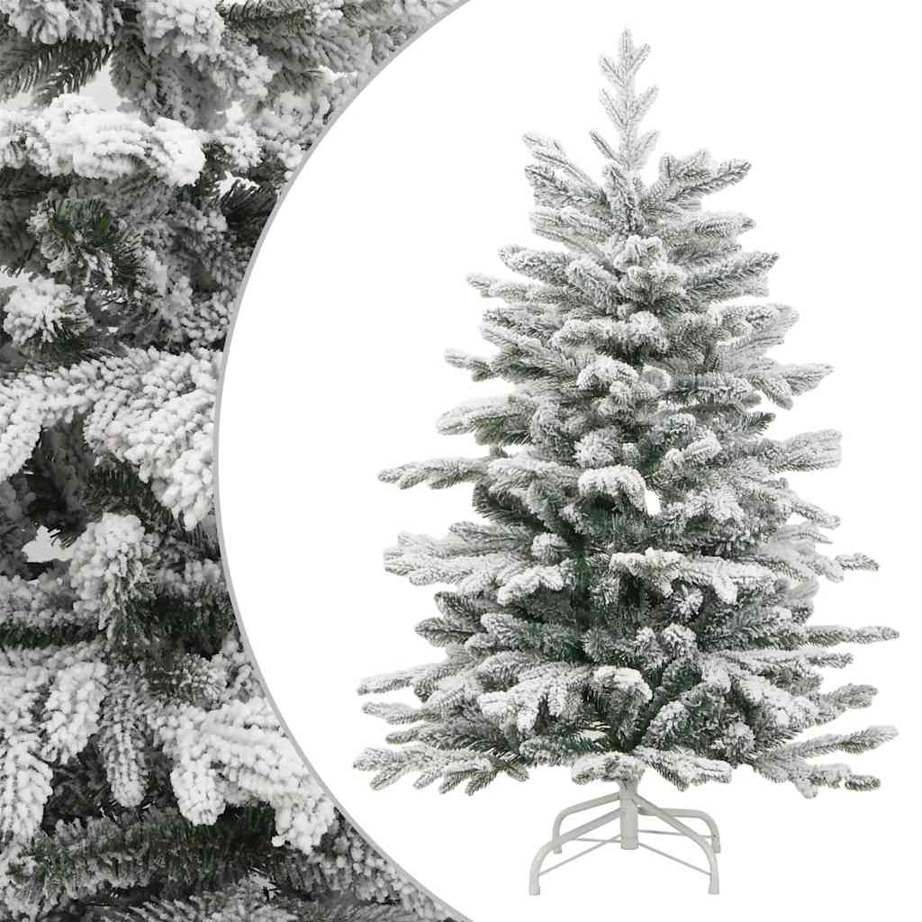 Vidaxx künstlicher Weihnachtsbaum mit Scharnieren und Schnee 180 cm
