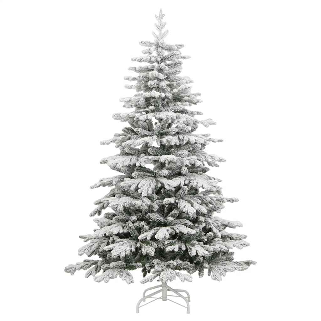 Vidaxx künstlicher Weihnachtsbaum mit Scharnieren und Schnee 180 cm