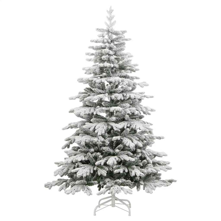 Vidaxx künstlicher Weihnachtsbaum mit Scharnieren und Schnee 180 cm