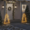 VIDAXL Weihnachtsbeleuchtung Weihnachtsbaum mit gemahlenen Stiften 115 LEDs 90 cm
