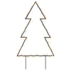Vidaxl Weihnachtsbeleuchtung Weihnachtsbaum mit gemahlenen Stiften 80 LEDs 60 cm