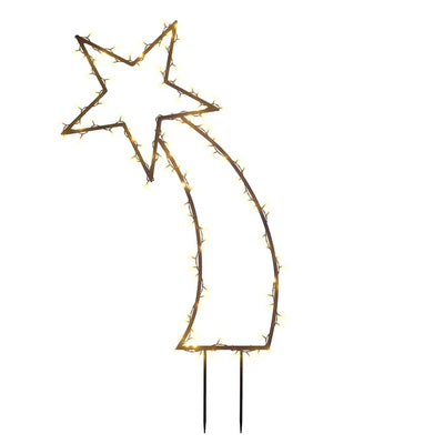 Vidaxl Weihnachtsbeleuchtung Meteor mit gemahlenen Stiften 115 LEDs 89 cm