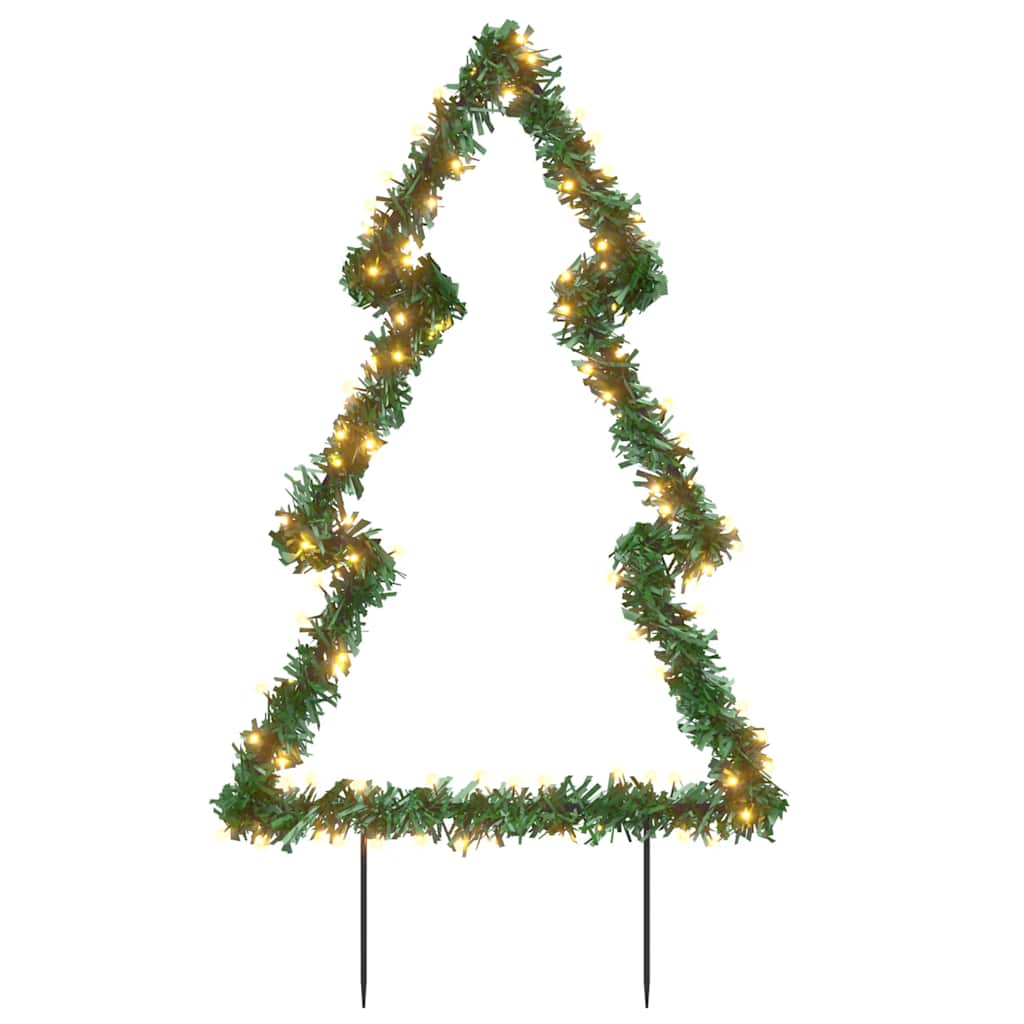 VIDAXL -Weihnachtslichter mit Erdnadelbaum 115 LEDs 90 cm