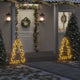 VIDAXL -Weihnachtslichter mit Erdnadelbaum 115 LEDs 90 cm