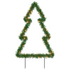 Vidaxl Weihnachtsbeleuchtung Weihnachtsbaum mit gemahlenen Stiften 80 LEDs 60 cm