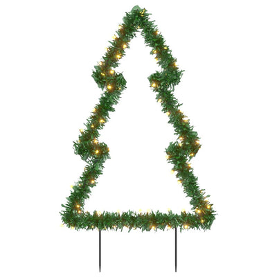 Vidaxl Weihnachtsbeleuchtung Weihnachtsbaum mit gemahlenen Stiften 80 LEDs 60 cm