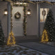 Vidaxl Weihnachtsbeleuchtung Weihnachtsbaum mit gemahlenen Stiften 80 LEDs 60 cm