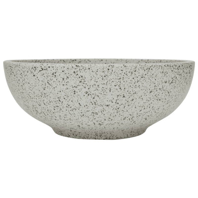 Vidaxl -Straktion Waschmaschine rund φ41x14 cm Keramikgrau