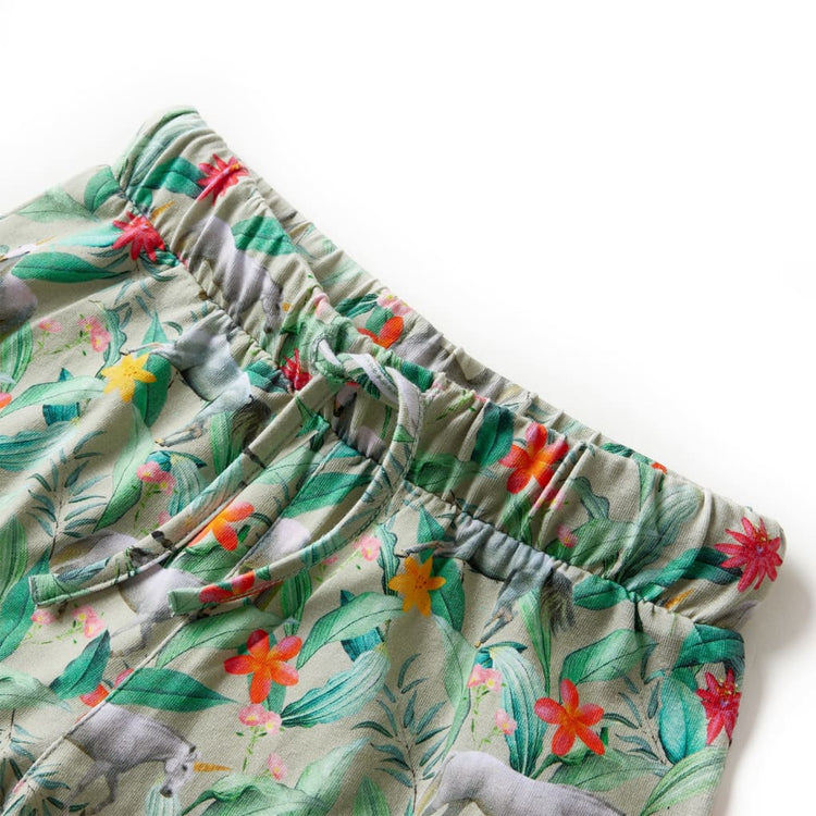 VidaXL Kindershorts mit Kordelzug 116 helles Khaki