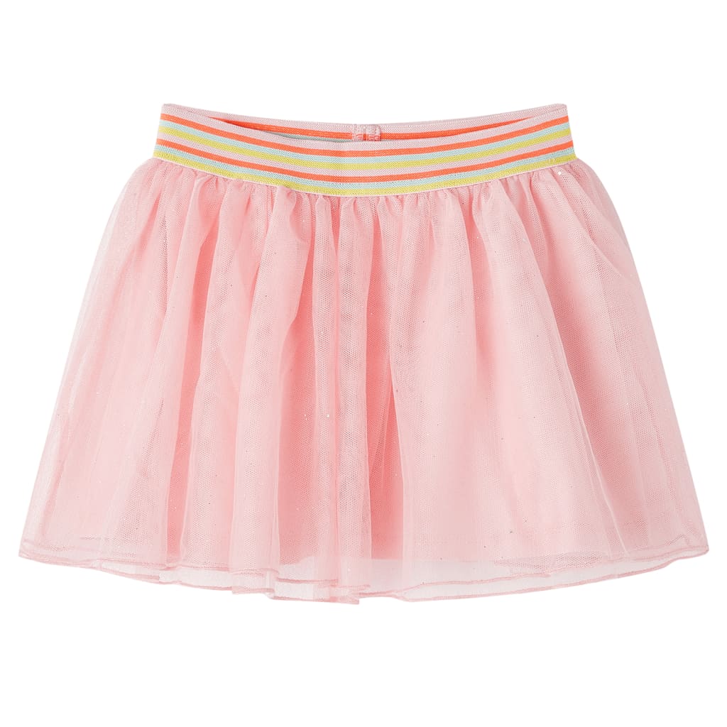 VidaXL Kinderrock mit Tüll 128 Hellrosa
