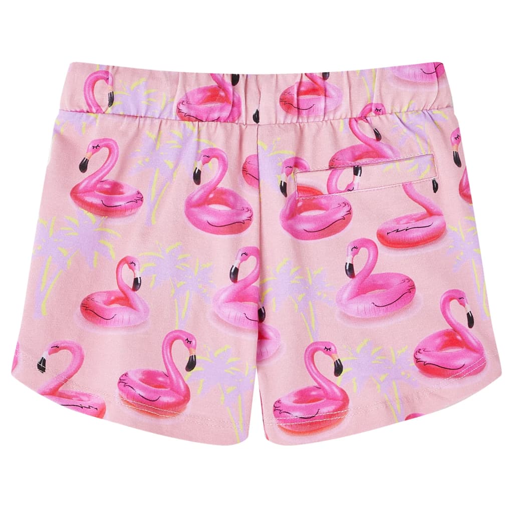 VidaXL Kindershorts mit Kordelzug 92 Hellrosa