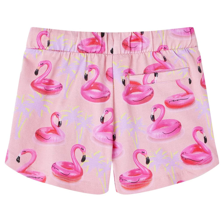 VidaXL Kindershorts mit Kordelzug 92 Hellrosa