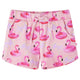 VidaXL Kindershorts mit Kordelzug 104 Hellrosa