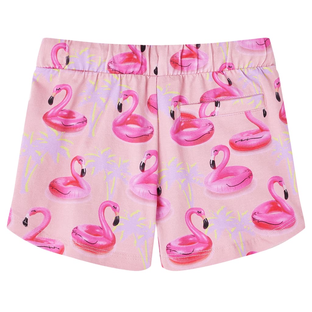 VidaXL Kindershorts mit Kordelzug 104 Hellrosa