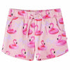 VidaXL Kindershorts mit Kordelzug 140 Hellrosa
