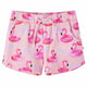 VidaXL Kindershorts mit Kordelzug 140 Hellrosa