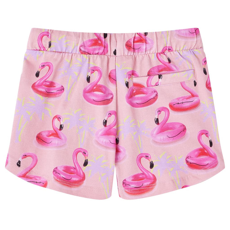 VidaXL Kindershorts mit Kordelzug 140 Hellrosa