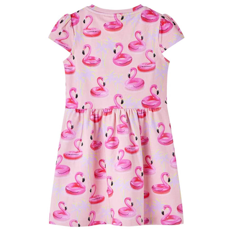 VidaXL Kinderkleid 104 Hellrosa