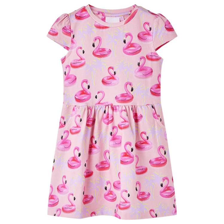 VidaXL Kinderkleid 140 Hellrosa