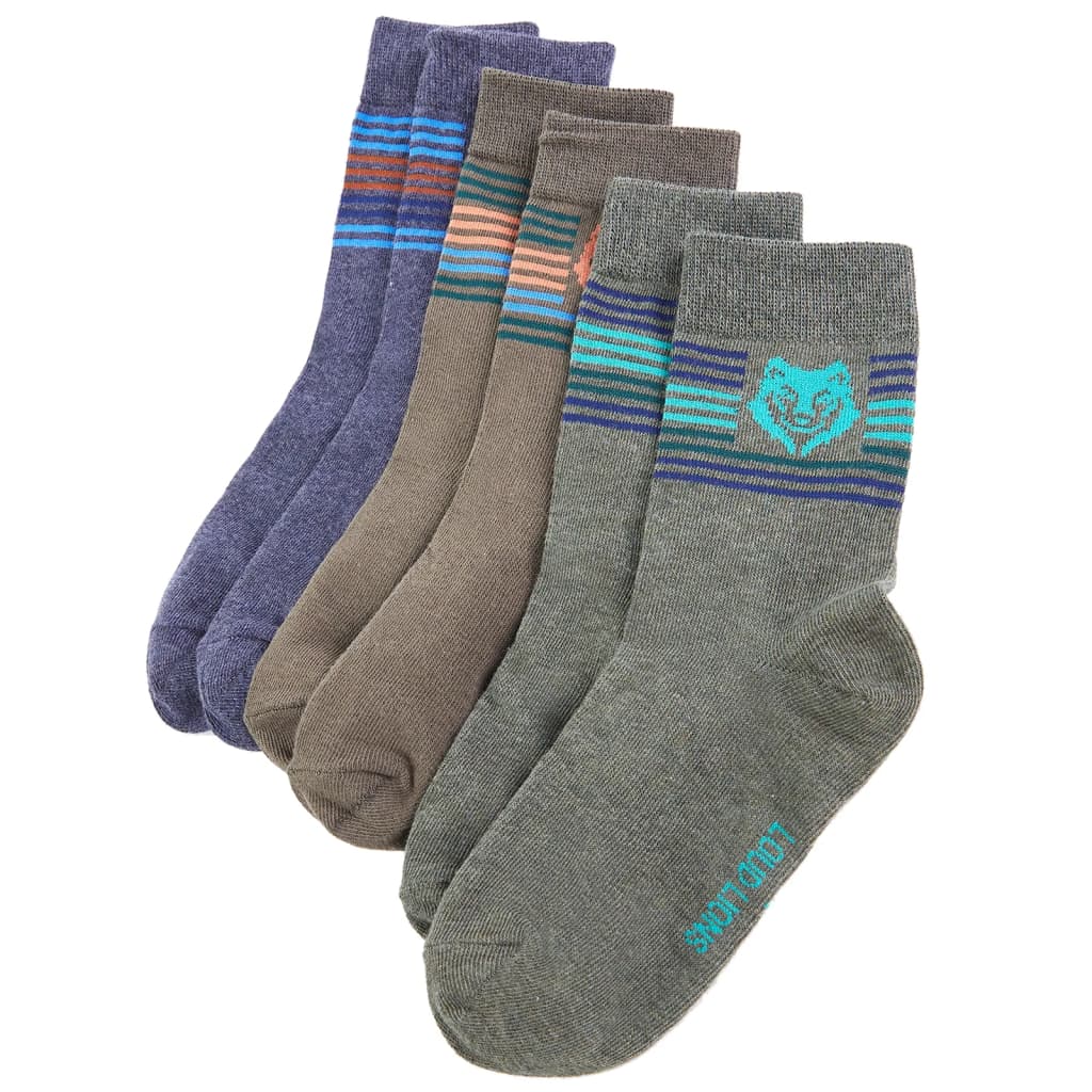 VidaXL Kindersocken 5 Paar EU 23-26