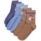 VidaXL Kindersocken 5 Paar EU 23-26