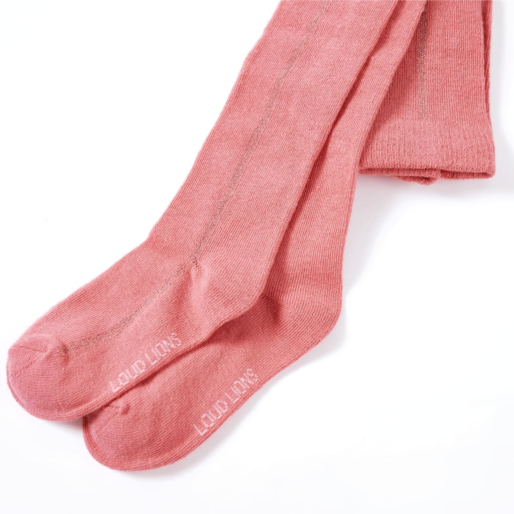 VidaXL Kinderstrumpfhose 104 Altrosa