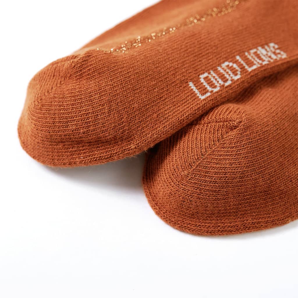 VidaXL Kinderstrumpfhose 92 cognacfarben