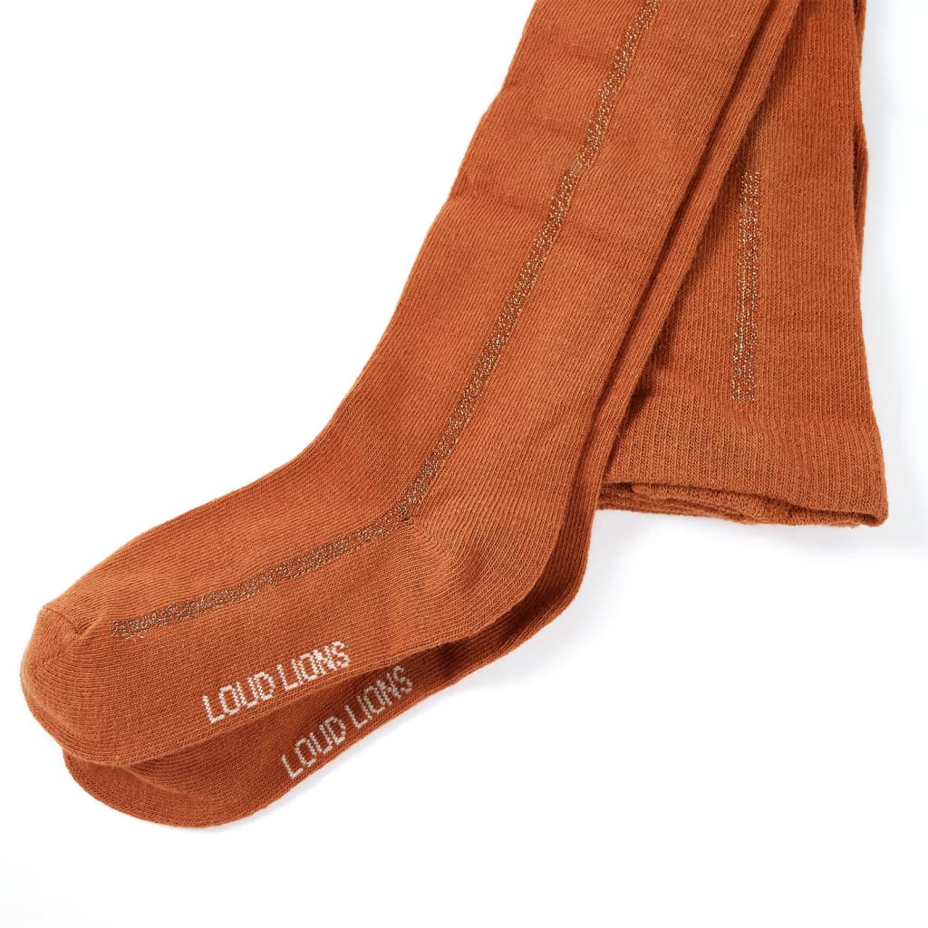 VidaXL Kinderstrumpfhose 104 cognacfarben