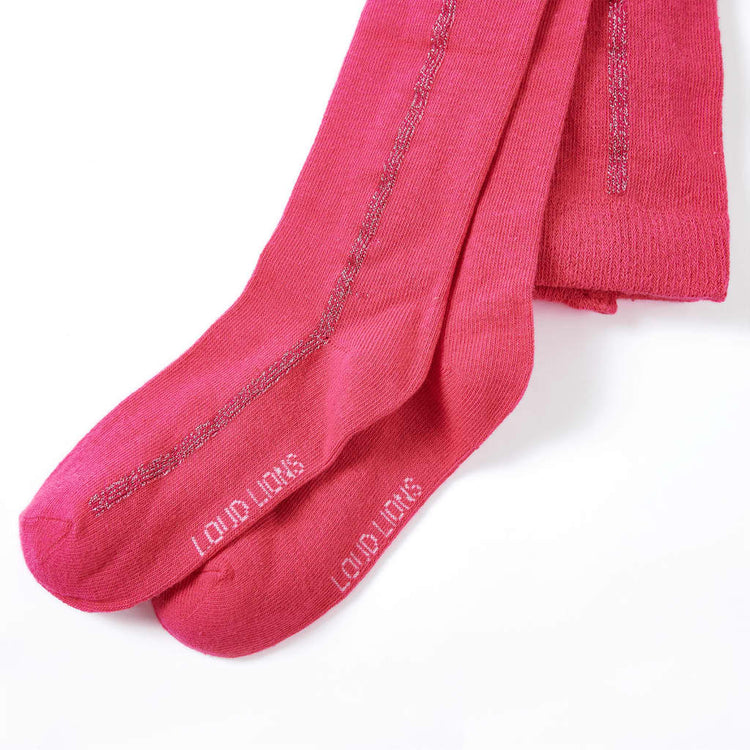 VidaXL Kinderstrumpfhose 116 leuchtendes Rosa