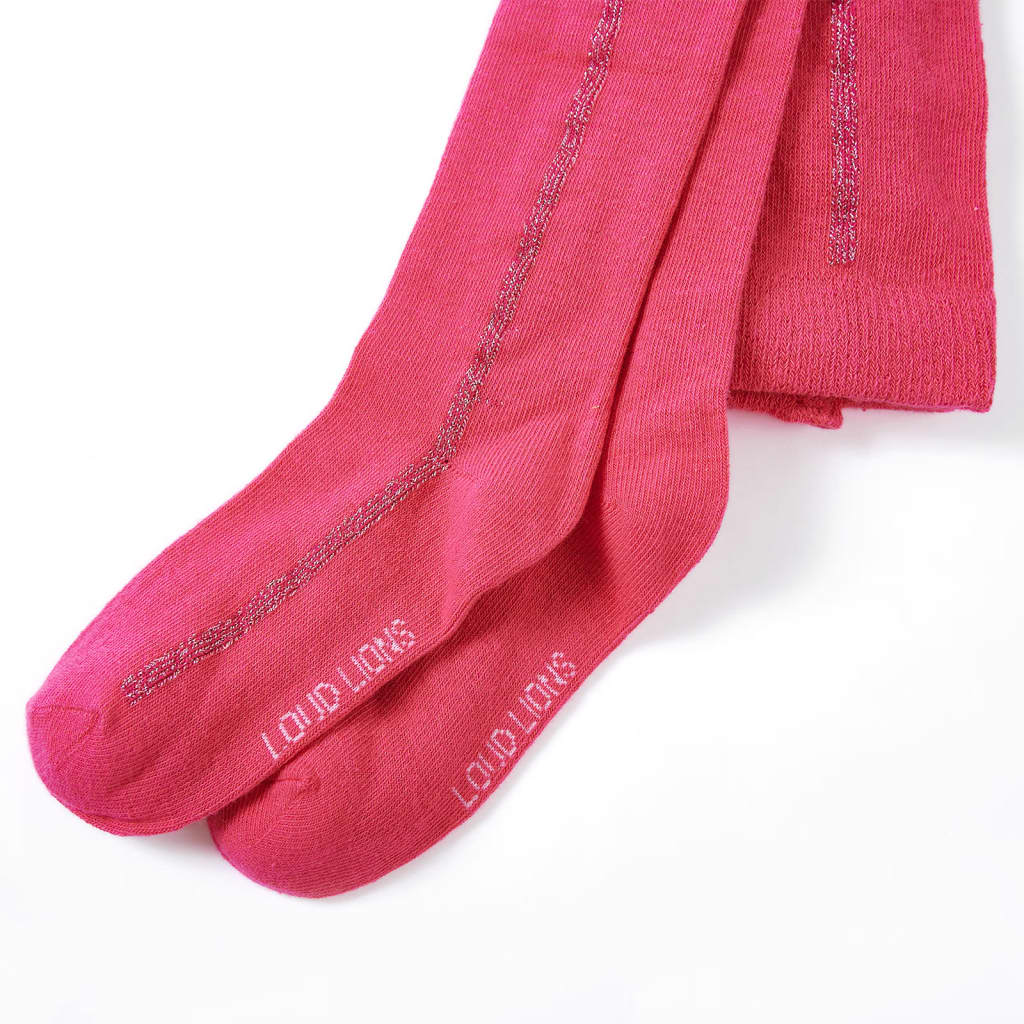 VidaXL Kinderstrumpfhose 140 leuchtendes Rosa