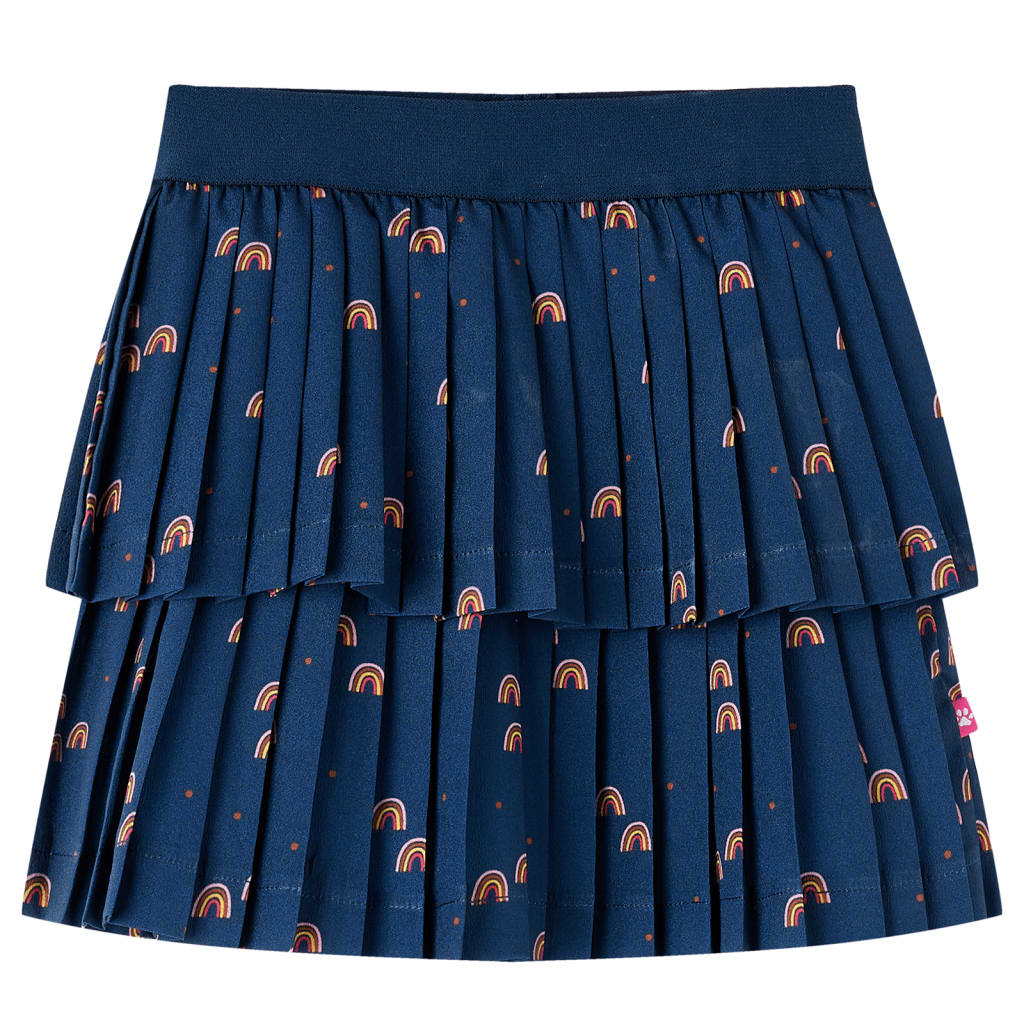 VidaXL Kinderrock 128 Marineblau