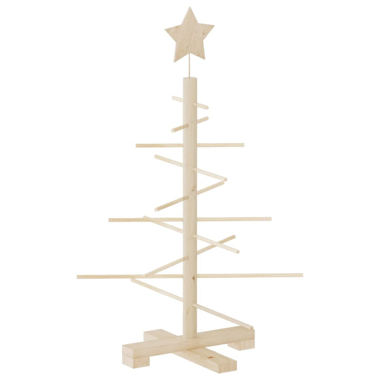 Vidaxx Weihnachtsdekoration Weihnachtsbaum 75 cm aus massivem Kiefernholz