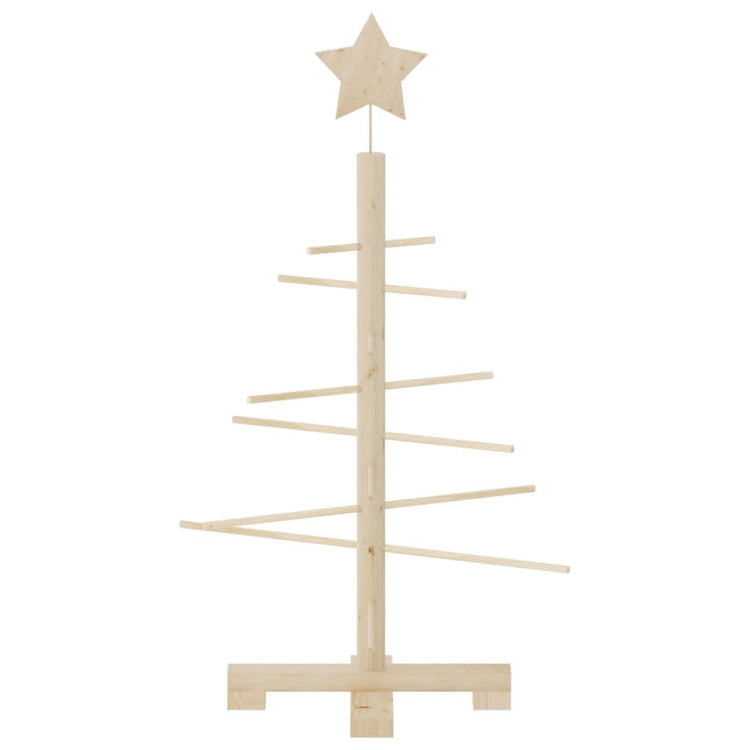 Vidaxx Weihnachtsdekoration Weihnachtsbaum 75 cm aus massivem Kiefernholz