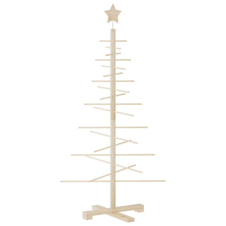 Vidaxx Weihnachtsdekoration Weihnachtsbaum 125 cm aus massivem Kiefernholz