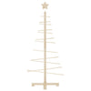 Vidaxx Weihnachtsdekoration Weihnachtsbaum 125 cm aus massivem Kiefernholz