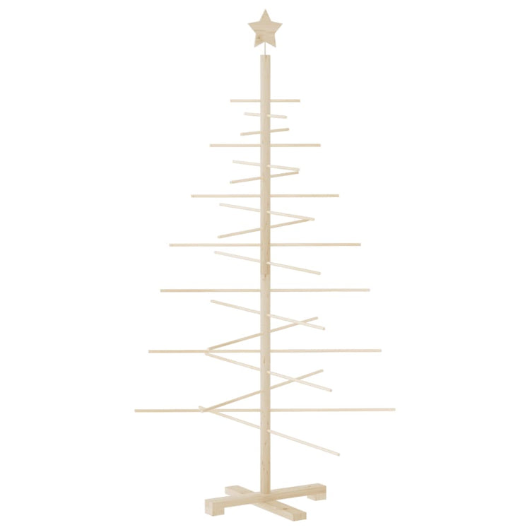 Vidaxx Weihnachtsdekoration Weihnachtsbaum 150 cm aus massivem Kiefernholz