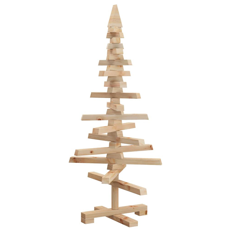 Vidaxx Weihnachtsdekoration Weihnachtsbaum 90 cm aus massivem Kiefernholz