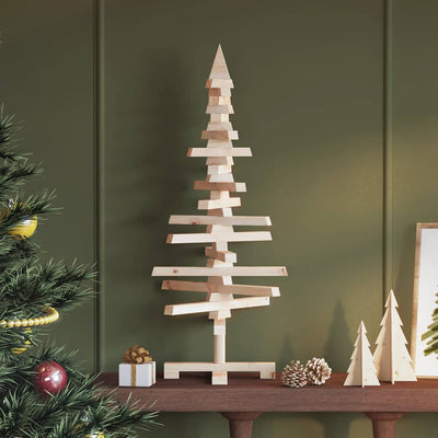 Vidaxx Weihnachtsdekoration Weihnachtsbaum 90 cm aus massivem Kiefernholz
