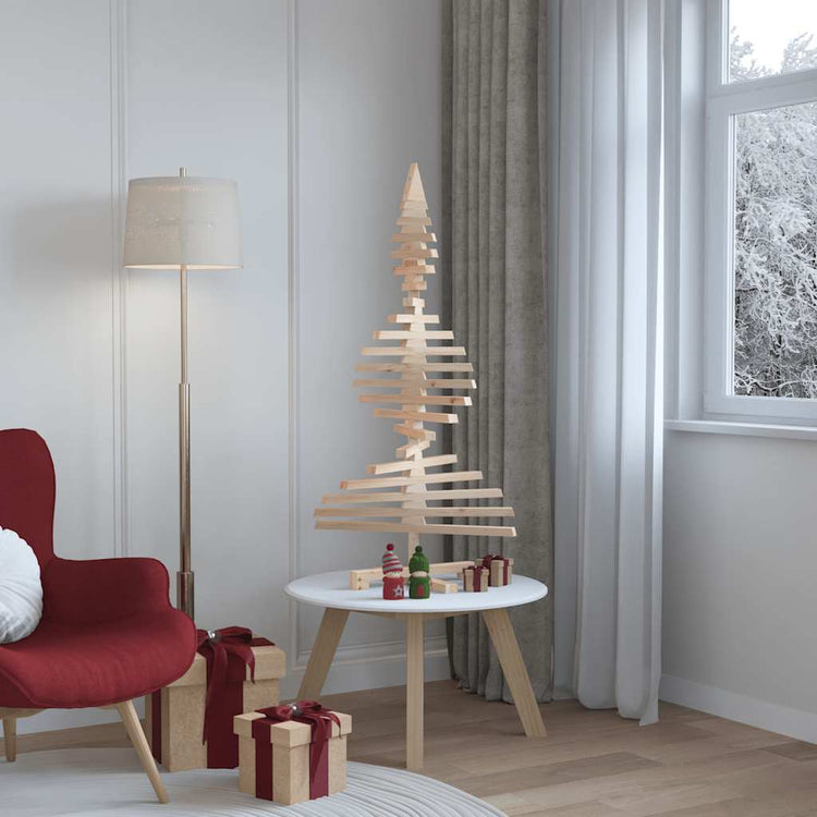 Vidaxx Weihnachtsdekoration Weihnachtsbaum 120 cm aus massivem Kiefernholz
