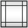 Vidaxl Wandspiegel Quadrat 30 x 30 cm Eisen schwarz