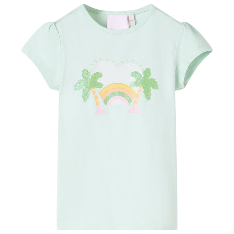VidaXL Kindershirt 92 hellmint