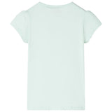 VidaXL Kindershirt 92 hellmint - afbeelding 2