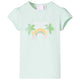 VidaXL Kindershirt 116 helles Mint
