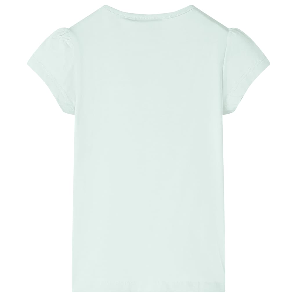 VidaXL Kindershirt 116 helles Mint