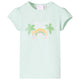 VidaXL Kindershirt 128 helles Mint